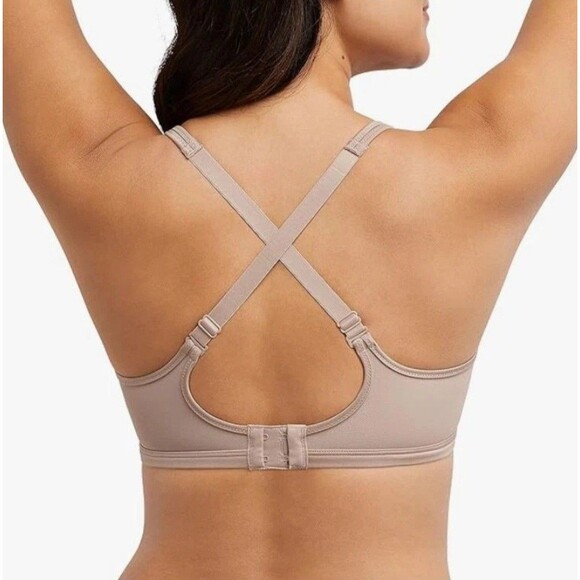 Bali Women's One Smooth U Lace Minimizer Bra Underwire Bras Full-Coverage 38C - Picture 3 of 12